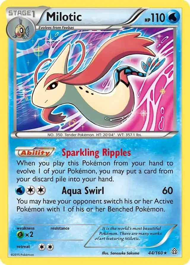 Milotic - Pokemon Primal Clash #44