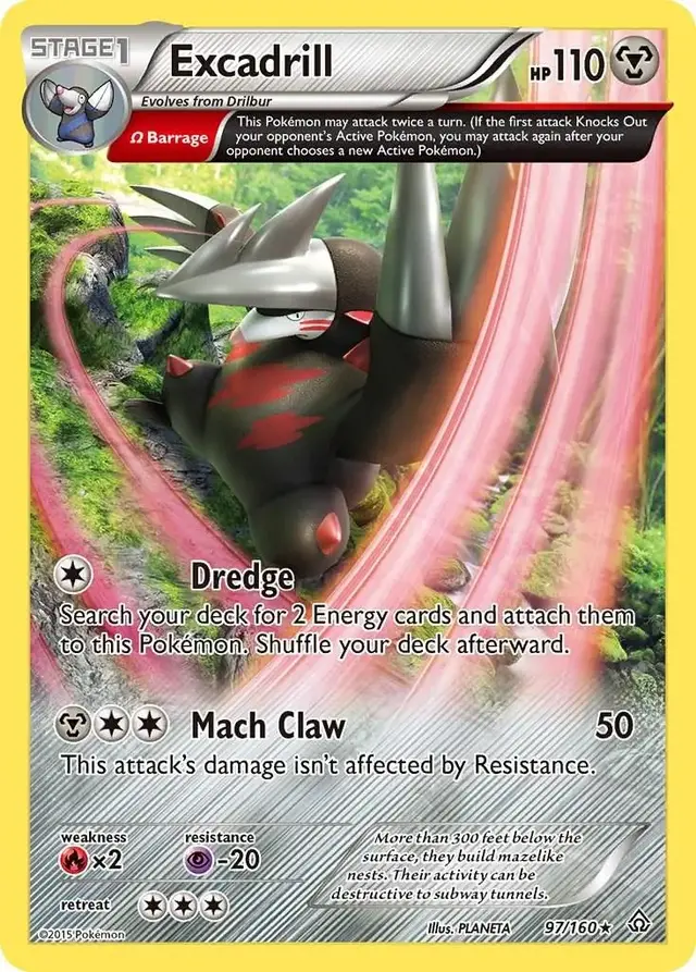 Excadrill - Pokemon Primal Clash #97