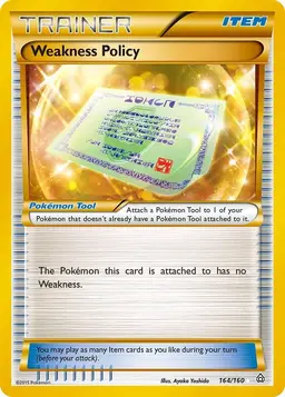 Weakness Policy 164 - Pokemon Primal Clash