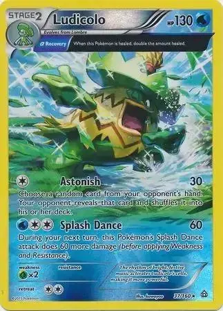 Ludicolo [Reverse Holo] - Pokemon Primal Clash #37