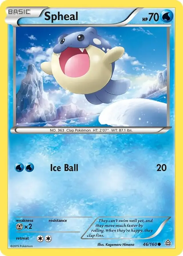 Spheal - Pokemon Primal Clash #46