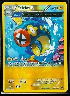 Eelektrik [Reverse Holo] - Pokemon Primal Clash #64