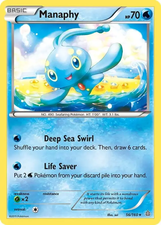 Manaphy - Pokemon Primal Clash #56