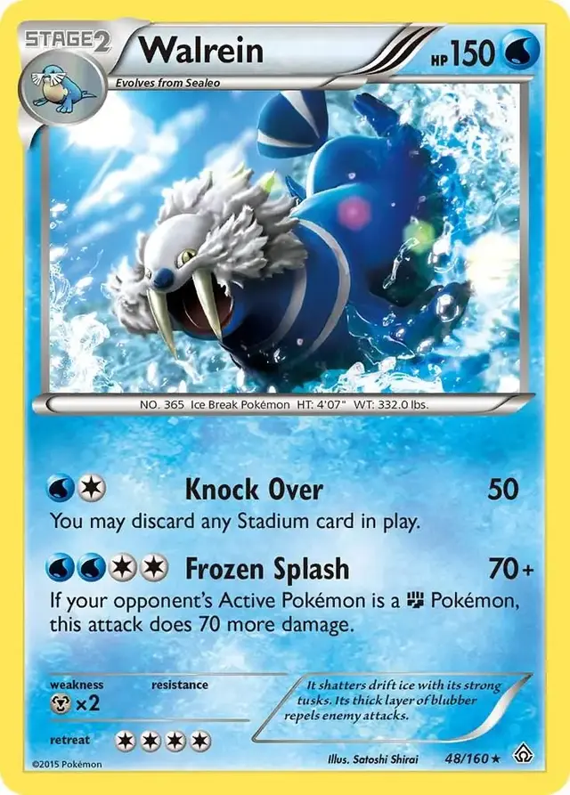Walrein - Pokemon Primal Clash #48
