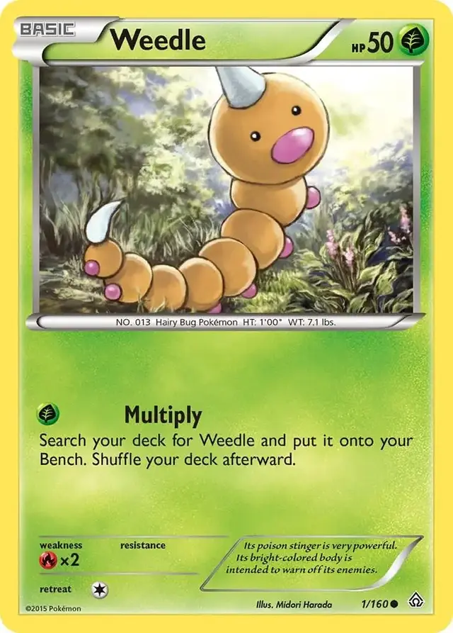 Weedle - Pokemon Primal Clash #1
