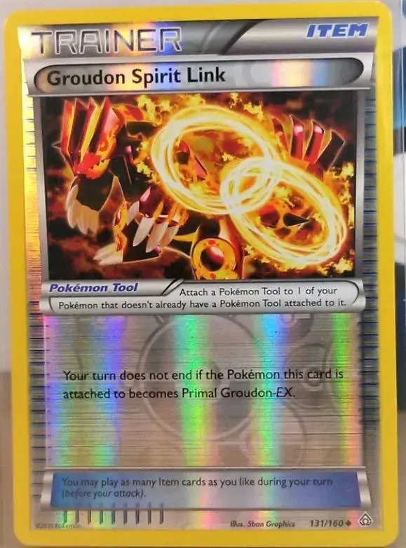 Groudon Spirit Link [Reverse Holo]