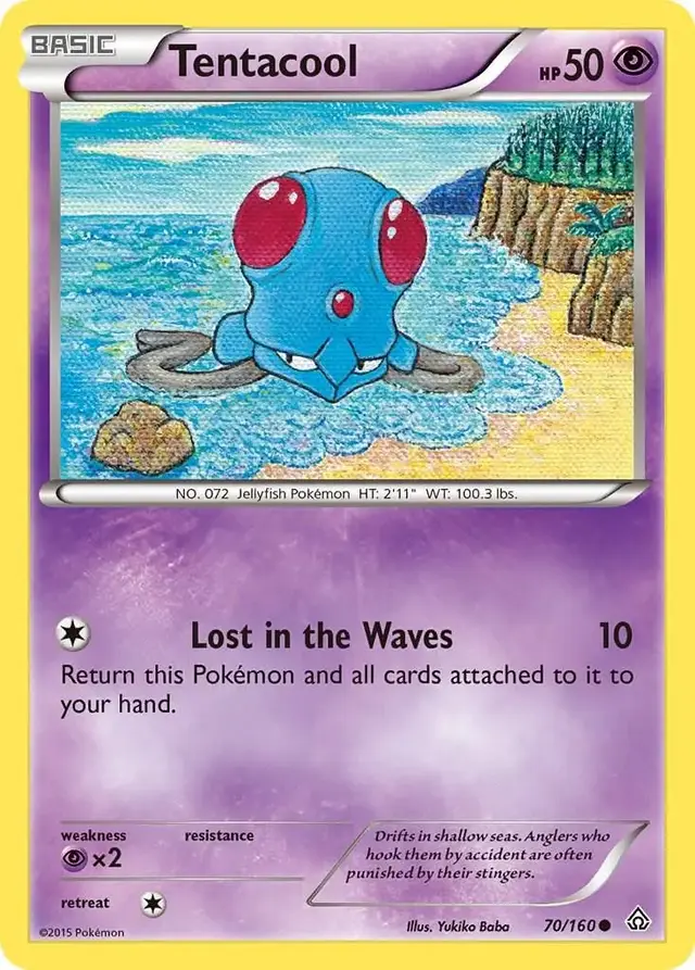 Tentacool - Pokemon Primal Clash #70
