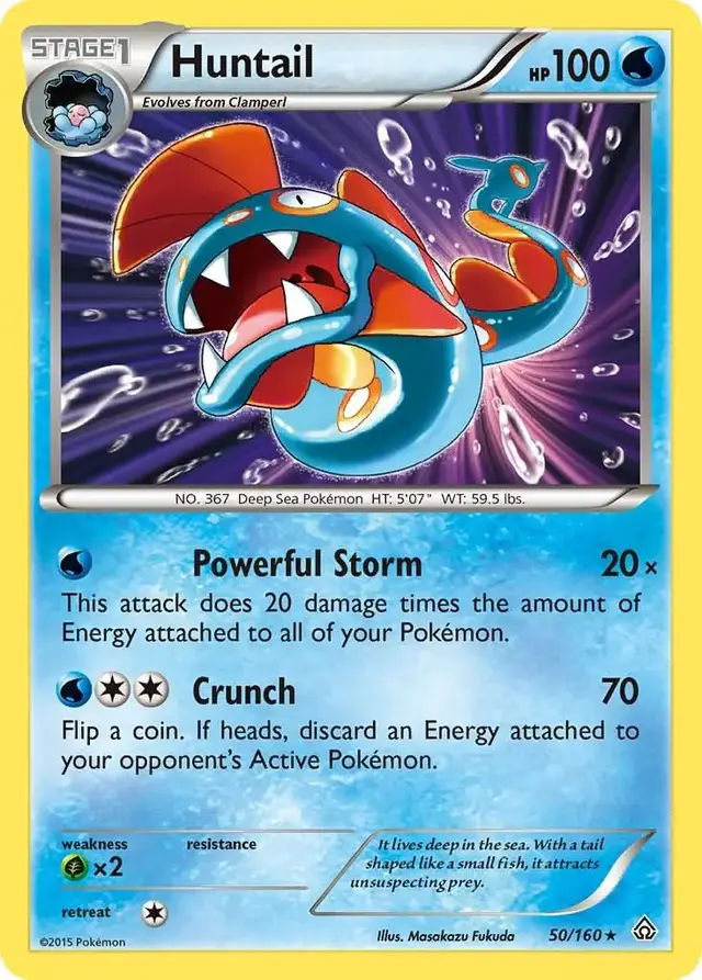 Huntail - Pokemon Primal Clash #50