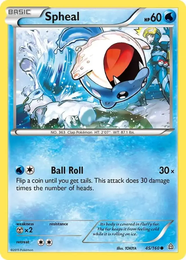 Spheal - Pokemon Primal Clash #45