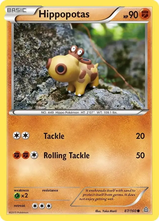 Hippopotas - Pokemon Primal Clash #87