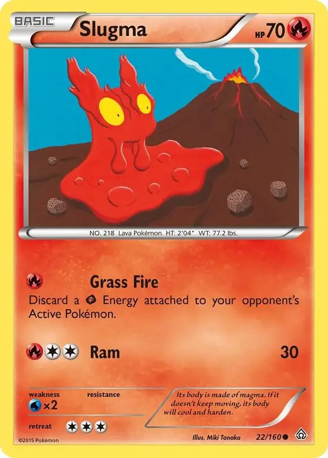 Slugma - Pokemon Primal Clash #22