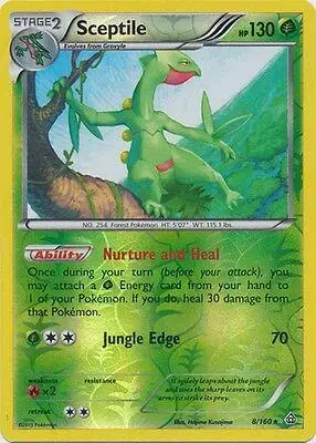 Sceptile [Reverse Holo] - Pokemon Primal Clash #8