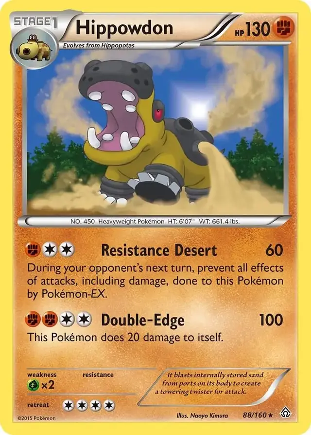 Hippowdon - Pokemon Primal Clash #88