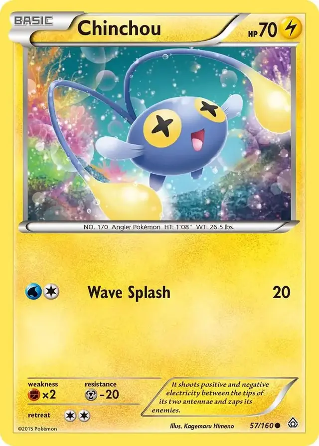 Chinchou - Pokemon Primal Clash #57