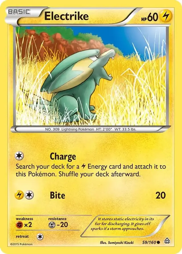 Electrike - Pokemon Primal Clash #59
