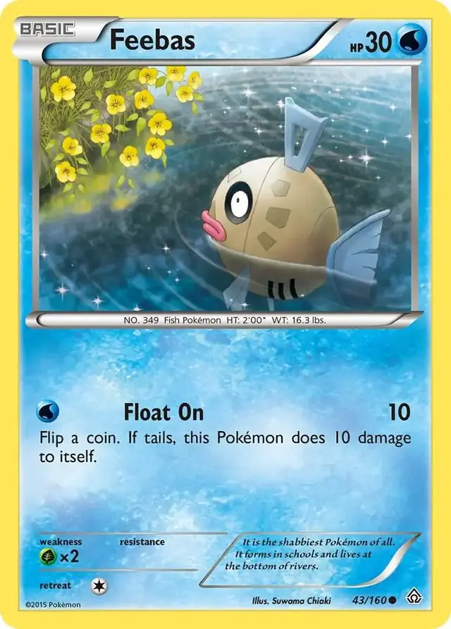 Feebas - Pokemon Primal Clash #43