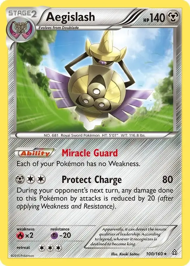Aegislash - Pokemon Primal Clash #100