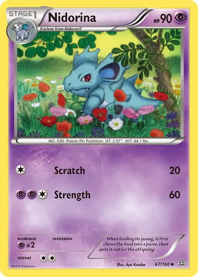 Nidorina - Pokemon Primal Clash #67