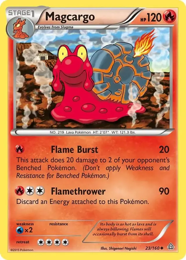 Magcargo - Pokemon Primal Clash #23