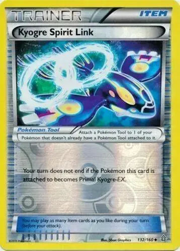Kyogre Spirit Link [Reverse Holo]