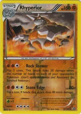 Rhyperior [Reverse Holo] - Pokemon Primal Clash #76