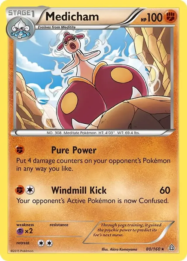 Medicham - Pokemon Primal Clash #80