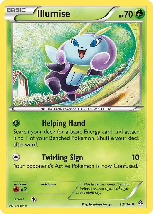 Illumise - Pokemon Primal Clash #18