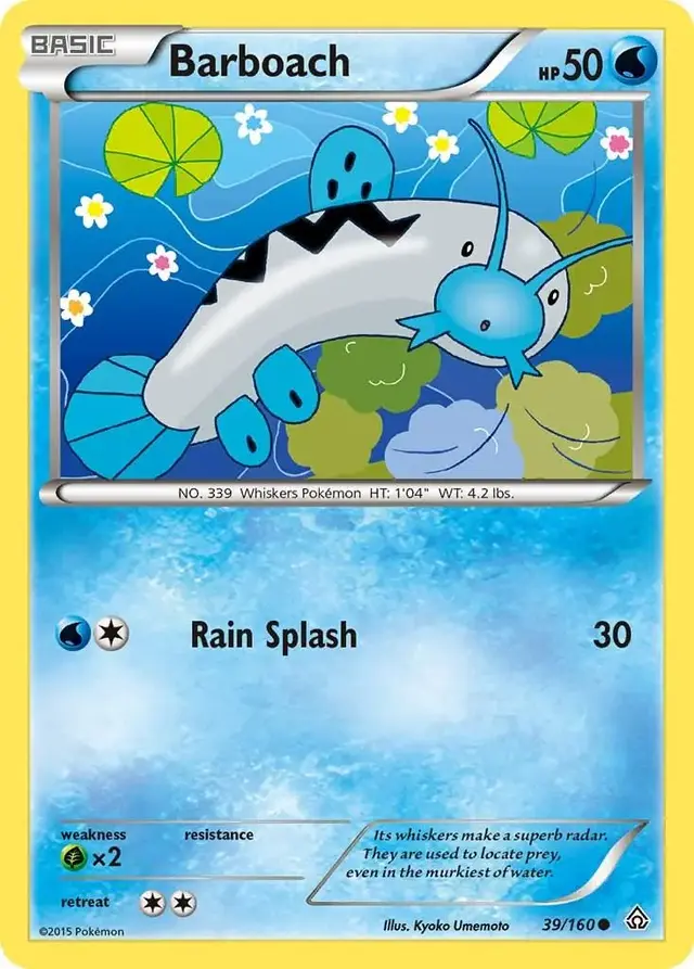 Barboach - Pokemon Primal Clash #39