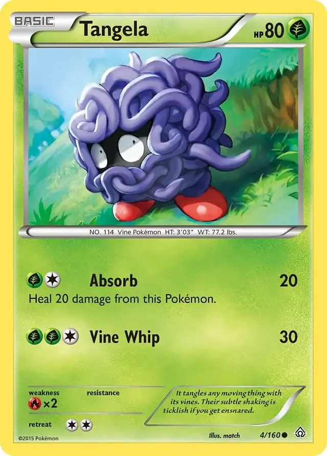 Tangela - Pokemon Primal Clash #4