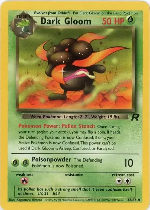 Dark Gloom #36 - Pokemon Team Rocket