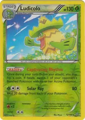Ludicolo [Reverse Holo] - Pokemon Primal Clash #12