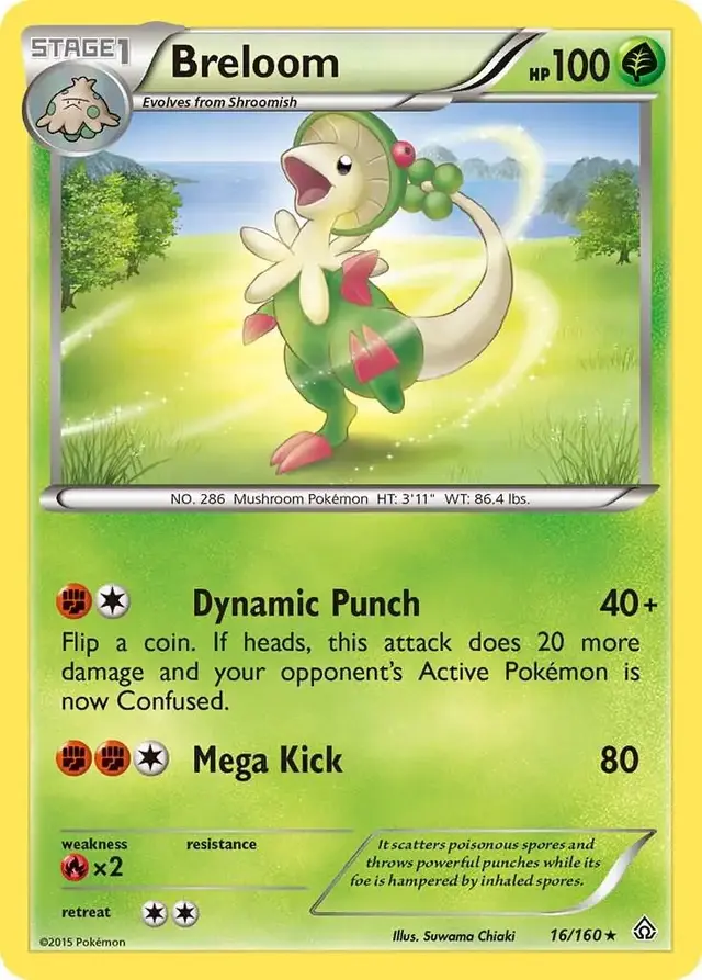 Breloom - Pokemon Primal Clash #16