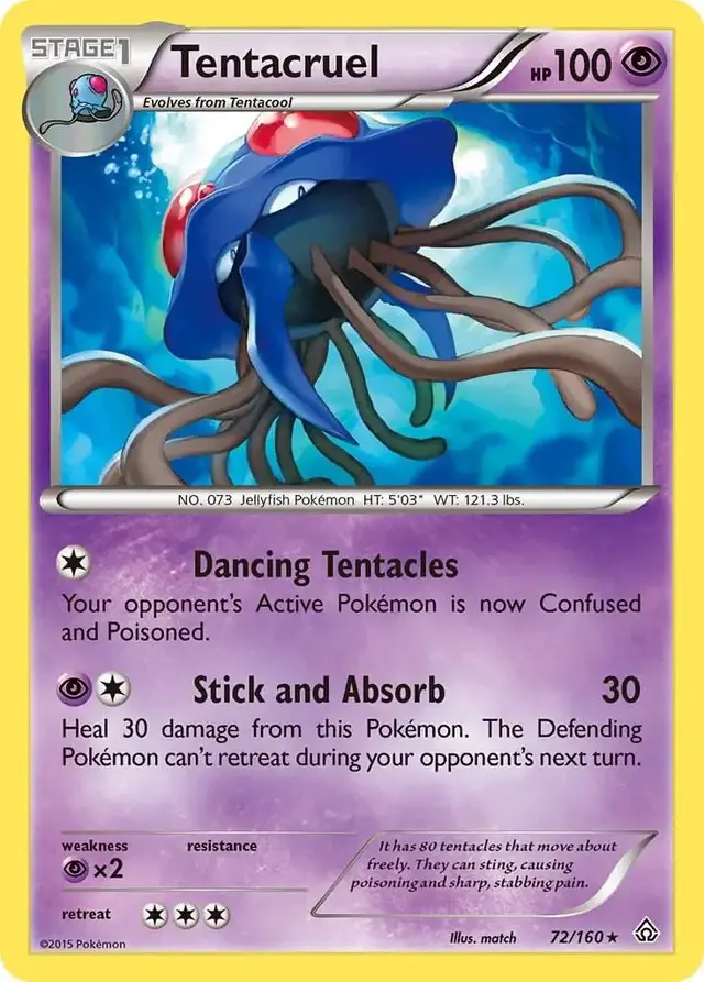 Tentacruel - Pokemon Primal Clash #72