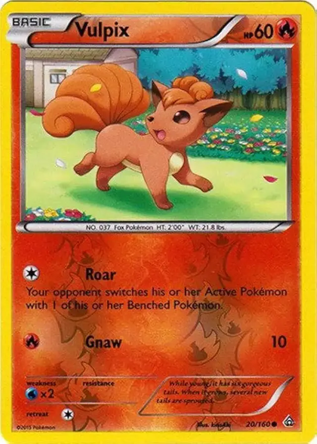 Vulpix [Reverse Holo] - Pokemon Primal Clash #20