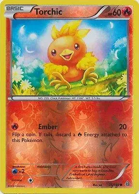 Torchic [Reverse Holo] - Pokemon Primal Clash #25