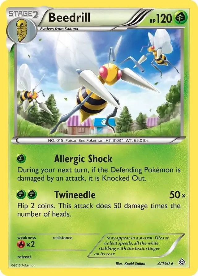 Beedrill - Pokemon Primal Clash #3