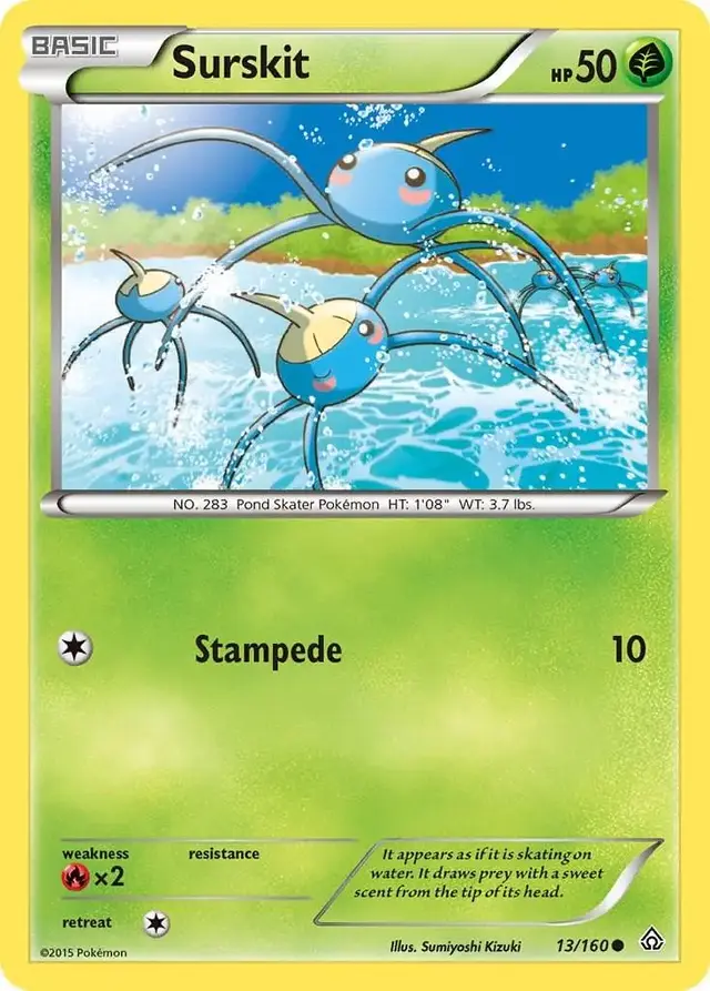 Surskit - Pokemon Primal Clash #13