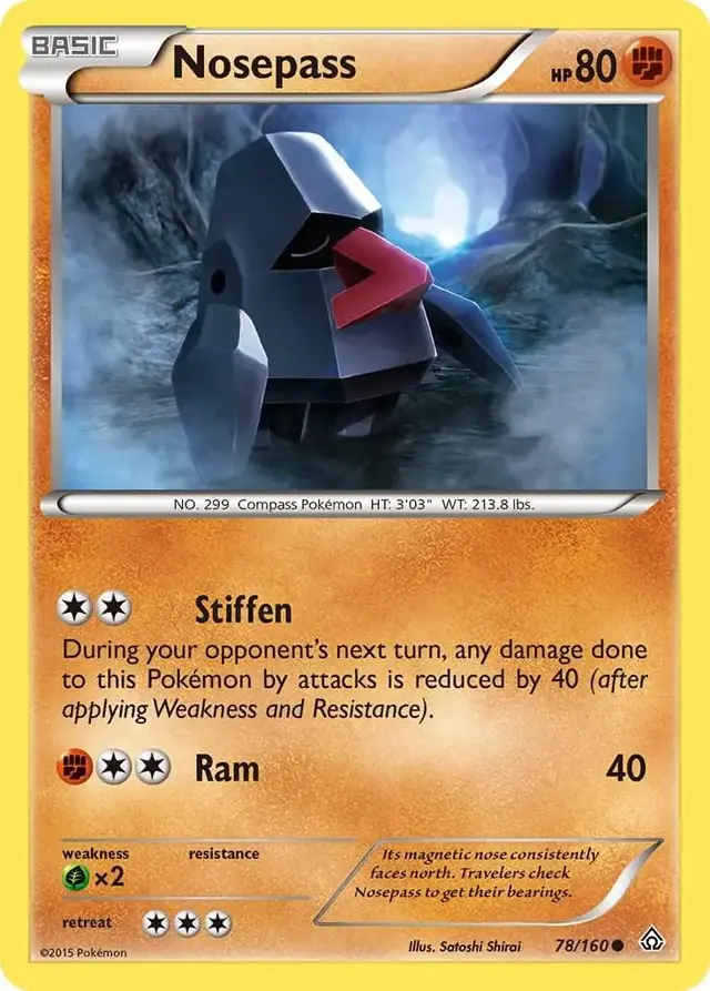 Nosepass - Pokemon Primal Clash #78