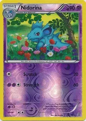 Nidorina [Reverse Holo] - Pokemon Primal Clash #67