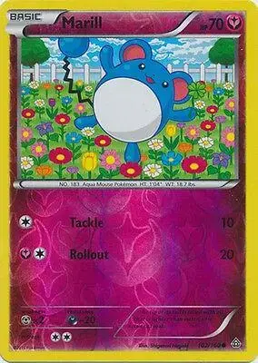 Marill [Reverse Holo] - Pokemon Primal Clash #102