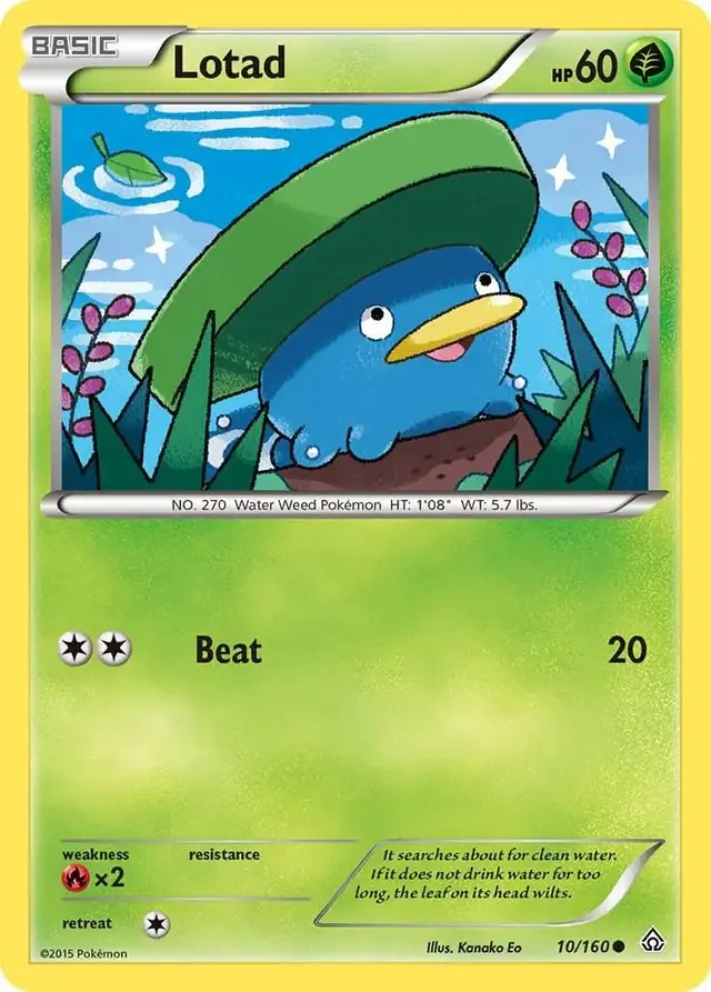 Lotad - Pokemon Primal Clash #10