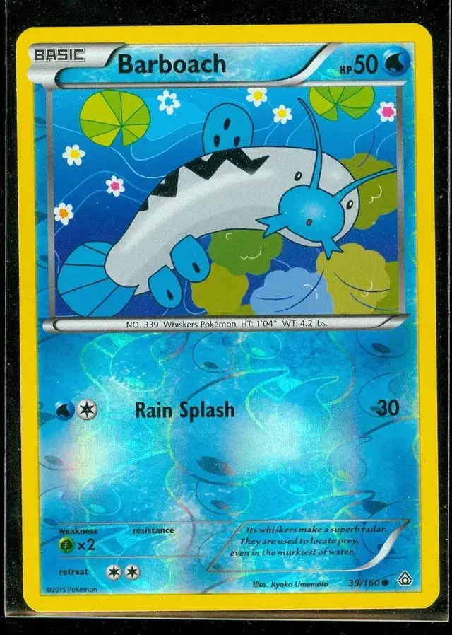 Barboach [Reverse Holo] - Pokemon Primal Clash #39