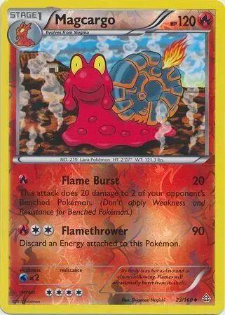 Magcargo [Reverse Holo] - Pokemon Primal Clash #23