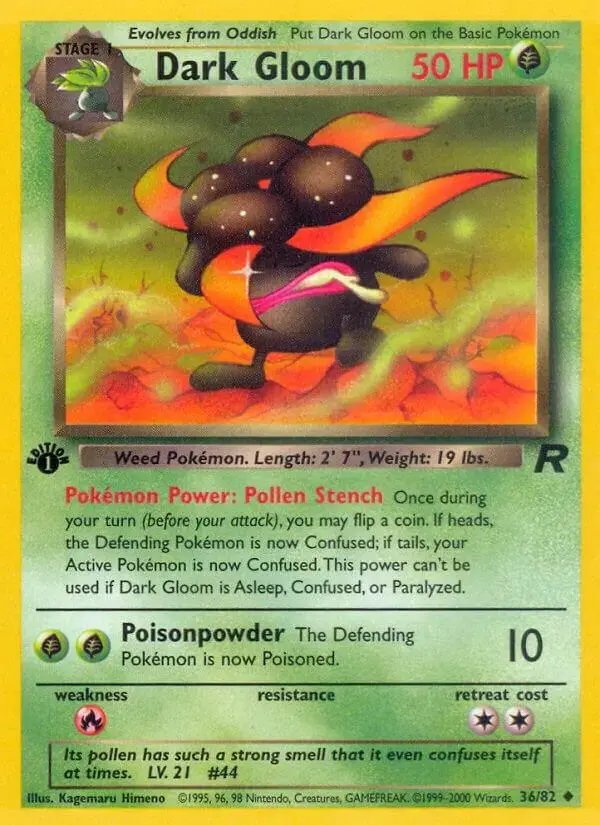 Dark Gloom [1st Edition] - Pokemon Team Rocket #36