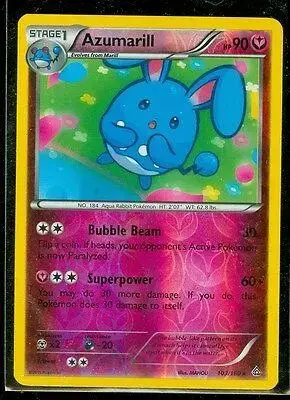 Azumarill [Reverse Holo] - Pokemon Primal Clash #103