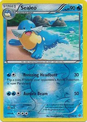 Sealeo [Reverse Holo] - Pokemon Primal Clash #47