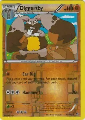 Diggersby [Reverse Holo] - Pokemon Primal Clash #90