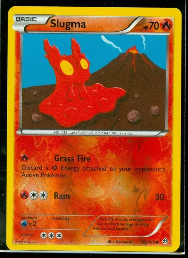 Slugma [Reverse Holo] - Pokemon Primal Clash #22