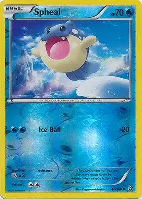 Spheal [Reverse Holo] - Pokemon Primal Clash #46