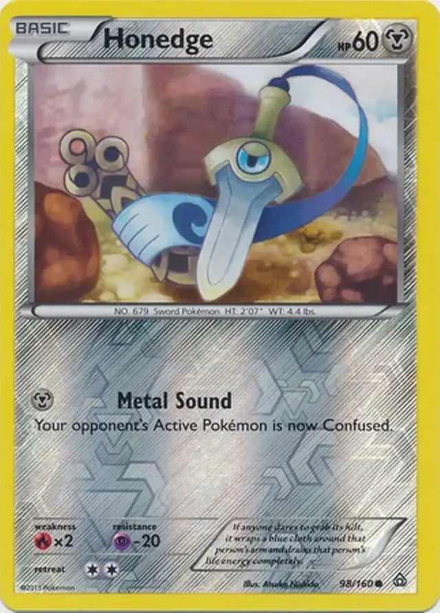 Honedge [Reverse Holo] - Pokemon Primal Clash #98